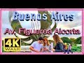 【4K】WALK Virtual walk RECOLETA - PALERMO Buenos Aires ARGENTINA