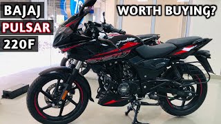Bajaj Pulsar 220F New Model 2024 Review | On Road Price And New Digital Meter Console !