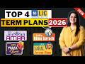 Best LIC Term Plans In 2026 Top 4 LIC Term Plans LIC क ब स ट टर म प ल न Gurleen Kaur Tikku