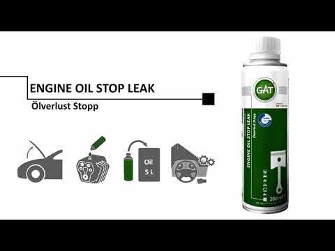 Application Engine Oil Stop Leak - YouTube