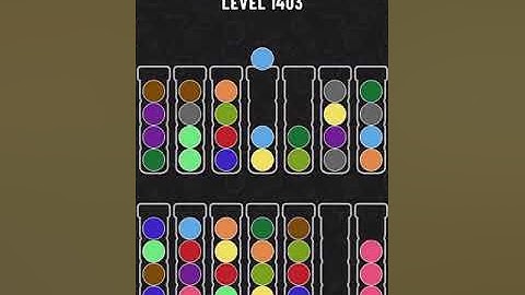 【Ball Sort Puzzle】Level.1403
