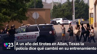🔴 A un año del tiroteo en un mall de Allen, Texas la policía dice qué cambió en su entrenamiento