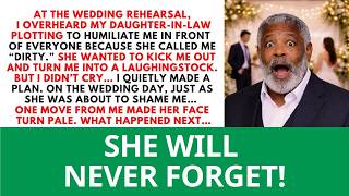My Daughter-In-Law Planned To Humiliate Me At Her Wedding — But I Had A Plan...Love Dad Stories