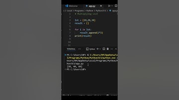 Multiply All Elements || List ||  Interview || #multiple #way #tricks   || python #shorts