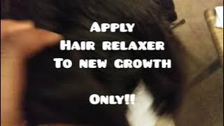 Just For Me Hair Relaxer Application For Back To School Hair Manageability