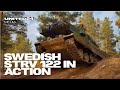 Swedish main battle tank strv 122 deployed in ukraine equal to the abrams or challenger 2