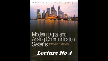 Classification of Signals (Part 1) | Communication Systems - Lecture No 4