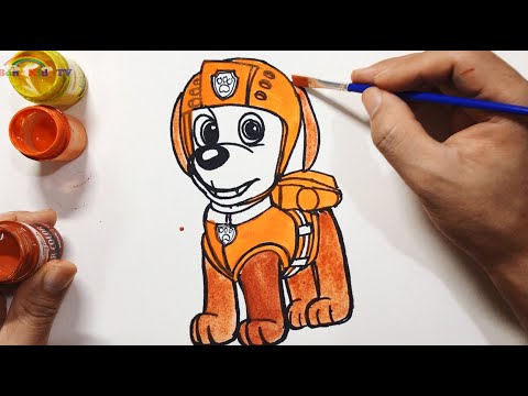 Video Cách Vẽ Chú Chó Cứu Hộ Zuma | How To Draw Paw Patrol... - youtube