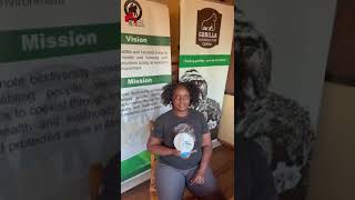 Dr. Gladys Kalema-Zikusoka awarded the Population Matters Earth Champion Award.