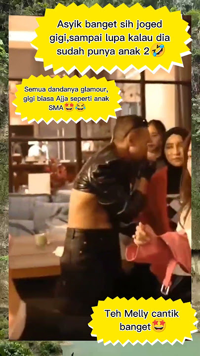 Asyik banget Nagita joged sampe lupa sudah punya anak #nagitasalvina #raffinagita #mellygoeslaw