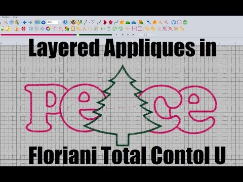 December Floriani Club - Overlapping Appliques