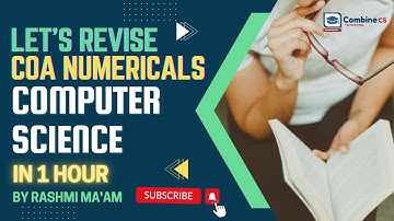 COA Numericals | Computer Science | UGC NET EXAM 2022 | GATE CSE | Rashmi Ma