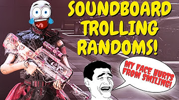 SOUNDBOARD TROLLING RANDOMS in MW3 SND! (HILARIOUS)