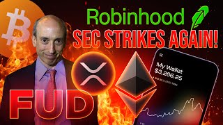 SEC Targets Robinhood Crypto! Gensler FUD Continues