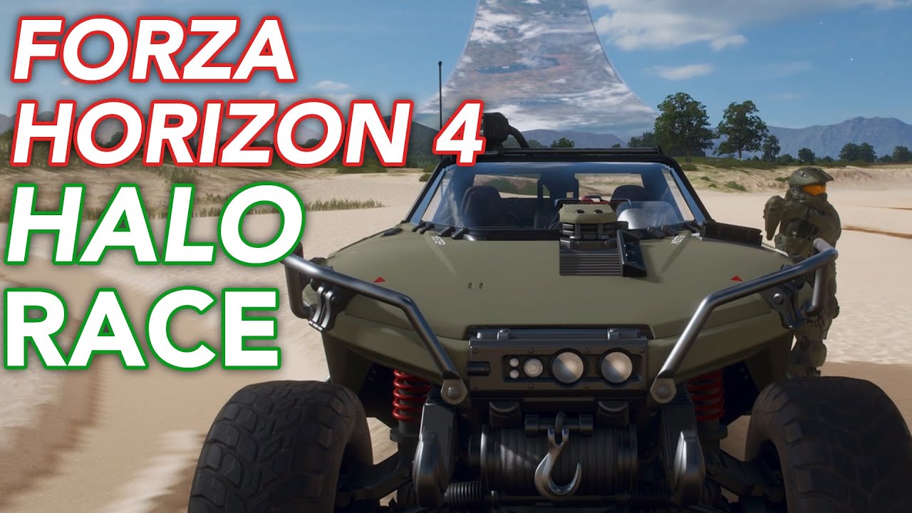 Forza Horizon 4 vai ter desafio baseado em fase da série Halo