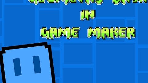 Geometry Dash in GameMaker (First Look) [ENG]