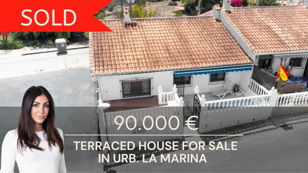 🌊Terraced Property For Sale in La Marina House for sale in La Marina