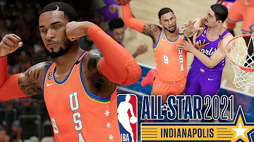 NBA 2K21 PS5 MyCAREER #27 - ALL STAR 2021 RISING STARS GAME!! SUPER LIT GAME!!
