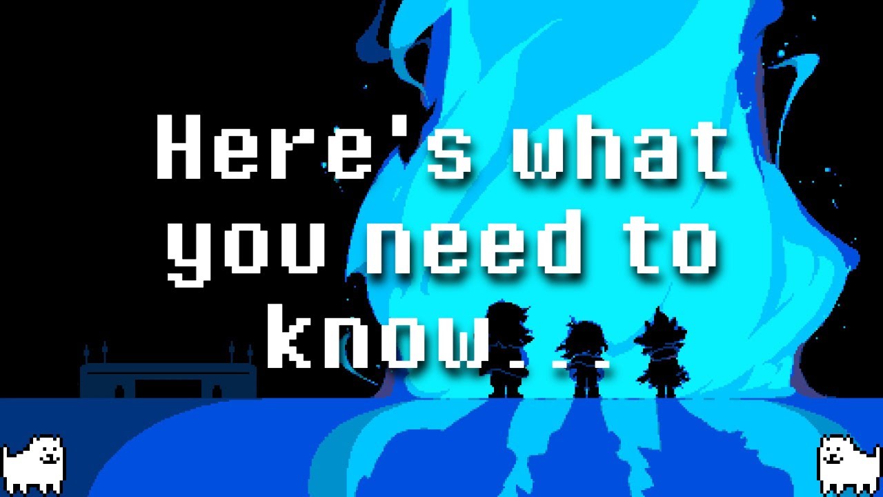 Everything You Should Know Before DELTARUNE Chapters 3 & 4 - YouTube