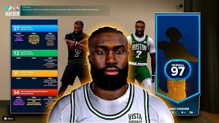 68 JAYLEN BROWN DEMIGOD BUILD NBA 2K24 SEASON 2 BEST REBIRTH BUILD IN NBA 2K24