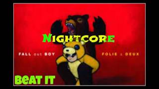 Nightcore- Beat It