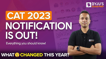 CAT Notification 2023 Out | CAT Exam Dates, Syllabus, Eligibility, & CAT Application Form Details