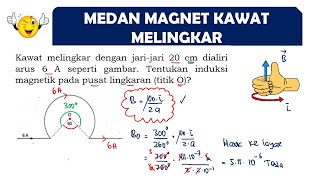 CALCULATING AND DETERMINING THE DIRECTION OF THE MAGNETIC FIELD OF A CIRCULAR WIRE USING THE RIGH... CALCULATING AND DETERMINING THE DIRECTION OF THE MAGNETIC FIELD OF A CIRCULAR WIRE USING THE RIGH...