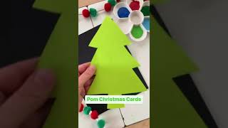 Pom And Snowman Crafts DIY Christmas Party Decoration #christmas