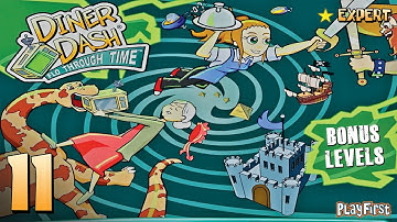 Diner Dash: Flo Through Time (PC) - Walkthrough Part 11 - Bonus: Expert Levels