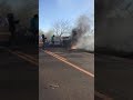 Souto Soares: Carro-forte é explodido em rodovia baiana; PM procura suspeitos