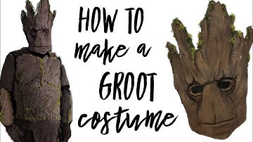 DIY Groot costume | Guardians of the Galaxy Cosplay | Beeisforbeeauty