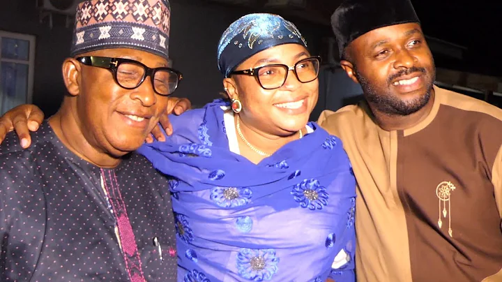 HAPPIEST MOMENT OF OGA BELLO,FEMI ADEBAYO AS THEY MEET KEMI AFOLABI AFTER A LONG TIME ILLNESS