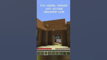 Thumbnail of Here comes the sun but it's 1945 #shorts #minecraft #memes