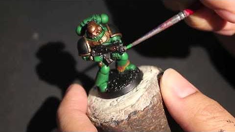 How to Paint Salamanders Space Marine - Part 2 of 2