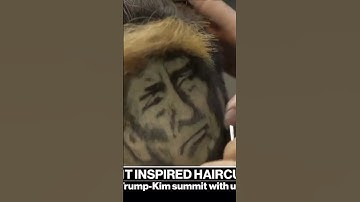 Khắc Hình Tổng Thống DonalTrump lên tóc cực đỉnh