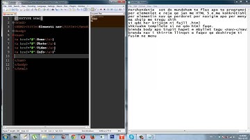 HTML 5 new elements (nav element) [3]
