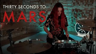 Thirty Seconds To Mars - The Kill (drum cover by Olesya Lisova)