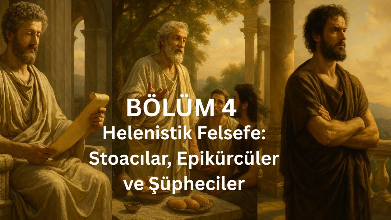 Bölüm 4 - Helenistik Felsefe: Stoacılar, Epikürcüler ve Şüpheciler #felsefetarihi #felsefe