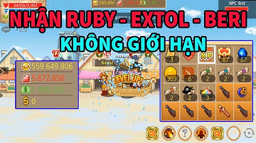 Hải tặc tí hon: Cách mình nhận Ruby - Extol - Beri không giới hạn 1 cách dễ dàng