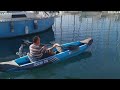 Pack kayak gonflable zray de roatan 376 lavis de pascal  cabesto