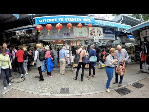 Video: Hong Kong'da Stanley Market