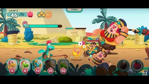 Dino Bash Travel Through Time - Island 3 - Level 2