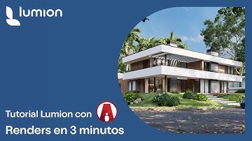 Aprende a hacer renders en sólo 3 minutos, (con cualquier versión de Lumion)