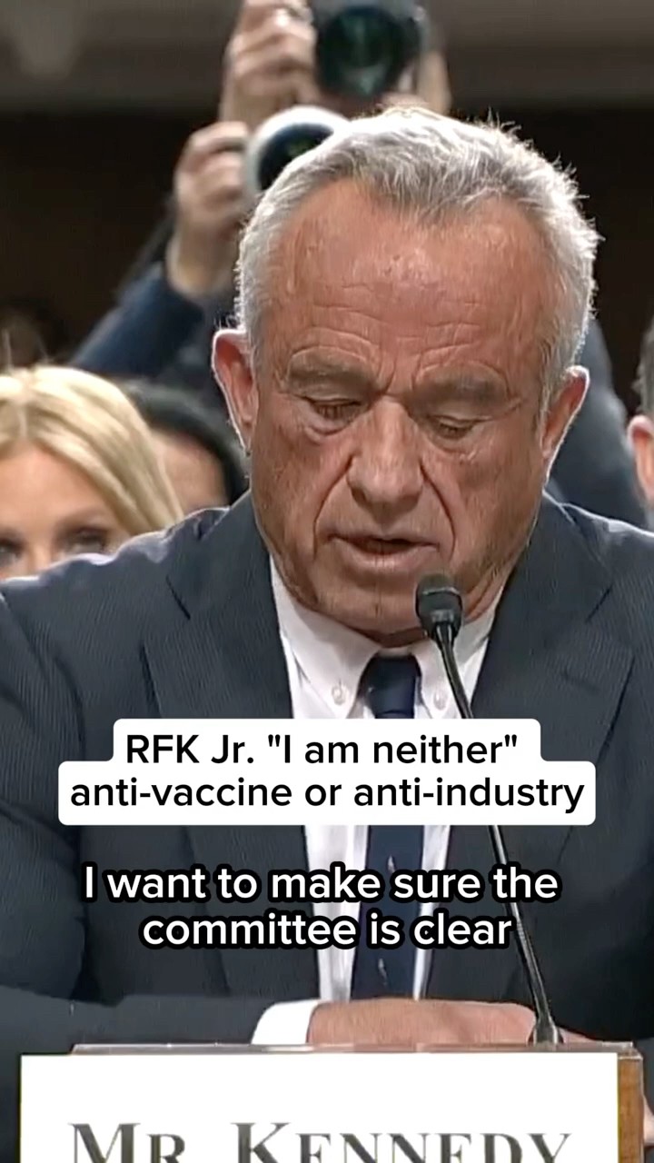 RFK Jr. 'I am neither' anti-vaccine or anti-industry