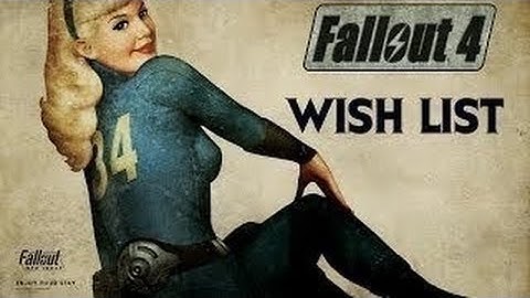 Fallout 4 Wish List #8: Weapon Mods