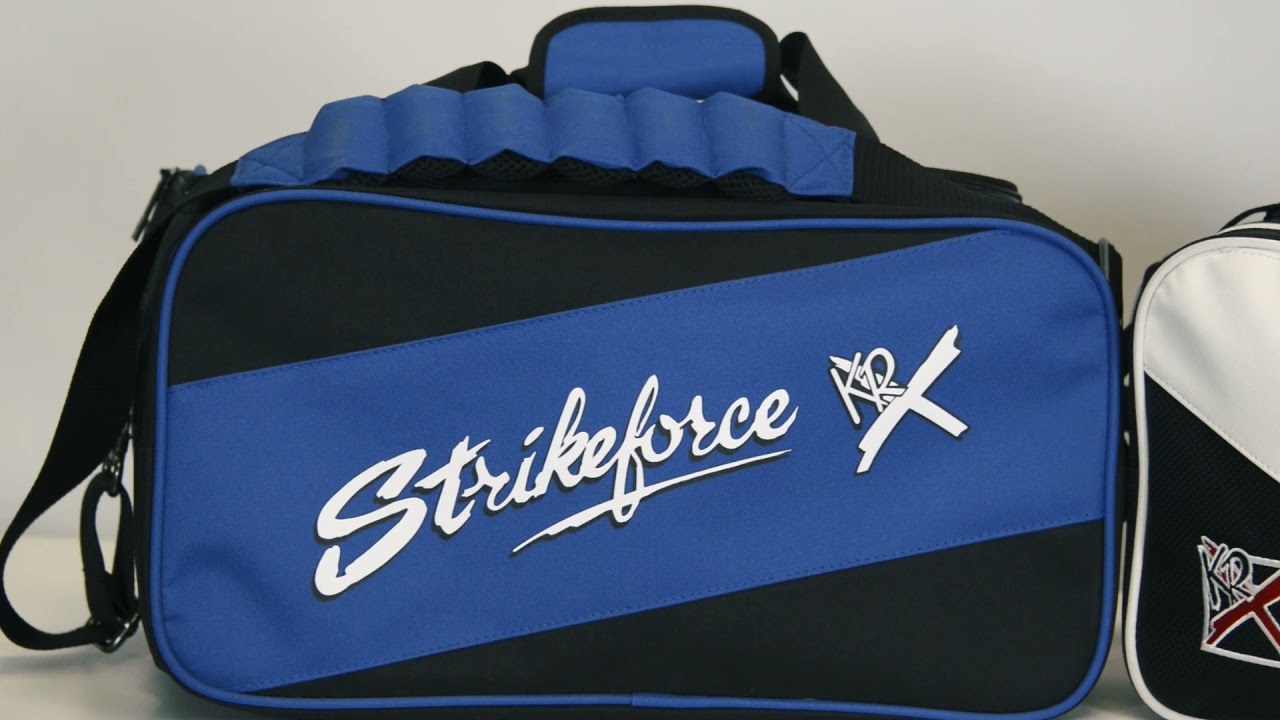 KR Strikeforce Fast Double Tote Bowling Bag with Shoe Compartment