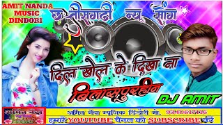 दिल खोल के दिखा ना बिलासपुहीन  NEW CG SONG  DJ AMIT NANDA  CG DJ SONG 2021AMIT NANDA MUSIC DINDORI❤️