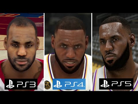 NBA 2K - PS5 vs PS4 vs PS3 그래픽 및 게임 플레이 비교