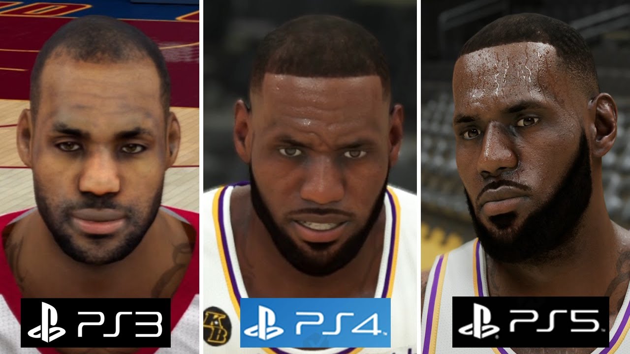 Nba 2k Ps5 Vs Ps4 Vs Ps3 Graphics And Gameplay Comparison Youtube