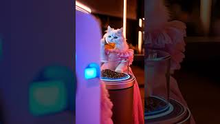 EP6: AI Tea Master Cat: Puff&#39;s Latest Innovation 🍵 #CatTech #InnovativePets #FutureOfAI